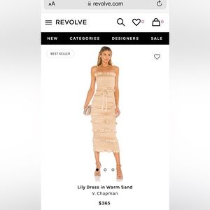 COPY - NEW- V Chapman in warm sand - size 0